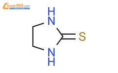 亚乙基硫脲结构式图片|96-45-7结构式图片