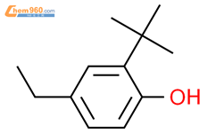 2-叔丁基-4-乙基苯酚结构式图片|96-70-8结构式图片