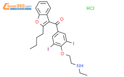 去乙基胺碘酮盐酸盐结构式图片|96027-74-6结构式图片