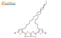 2,5-双(5-溴-3-十二烷基-2-噻吩基)噻唑并[5,4-d]噻唑结构式图片|960319-85-1结构式图片