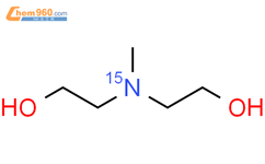 2,​2'-​(甲基亚氨基-​15N)​双-乙醇结构式图片|96356-79-5结构式图片