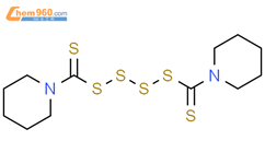 (piperidine-1-carbothioyltrisulfanyl) piperidine-1-carbodithioate结构式图片|97343-66-3结构式图片