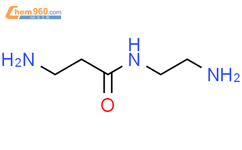 3-amino-N-(2-aminoethyl)propanamide结构式图片|97633-39-1结构式图片