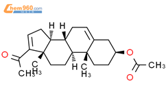 醋酸妊娠双烯醇酮结构式图片|979-02-2结构式图片