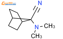 BICYCLO[2.2.1]HEPTANE-7-CARBONITRILE, 7-(DIMETHYLAMINO)-结构式图片|97992-19-3结构式图片