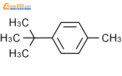 4-叔丁基甲苯结构式图片|98-51-1结构式图片