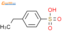 4-乙基苯磺酸结构式图片|98-69-1结构式图片