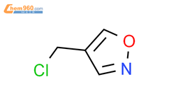 4-氯甲基异噁唑结构式图片|98020-14-5结构式图片