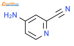 4-氨基吡啶-2-甲腈结构式图片|98139-15-2结构式图片