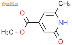 2-羟基-6-甲基异烟酸甲酯结构式图片|98491-78-2结构式图片