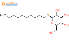 十烷基-Β-D-硫代吡喃葡萄糖苷结构式图片|98854-16-1结构式图片