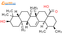 3-表熊果酸结构式图片|989-30-0结构式图片