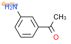 3-氨基苯乙酮结构式图片|99-03-6结构式图片