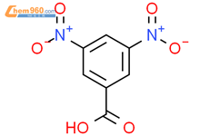 3,5-二硝基苯甲酸结构式图片|99-34-3结构式图片