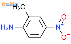 2-甲基-4-硝基苯胺结构式图片|99-52-5结构式图片