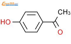 对羟基苯乙酮结构式图片|99-93-4结构式图片