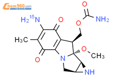 (amino-15N)-Mitomycin C结构式图片|99016-64-5结构式图片