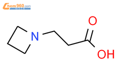 3-(氮杂啶-1-基)丙酸结构式图片|99102-01-9结构式图片