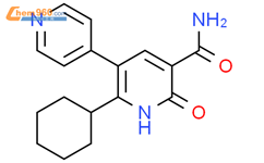 [3,4'-Bipyridine]-5-carboxamide, 2-cyclohexyl-1,6-dihydro-6-oxo-结构式图片|99462-57-4结构式图片