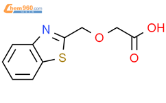2-(2-苯并噻唑甲氧基)乙酸结构式图片|99513-52-7结构式图片