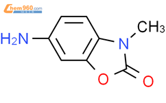 6-氨基-3-甲基-3H-苯并恶唑-2-酮结构式图片|99584-10-8结构式图片