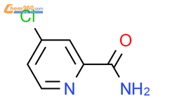 4-氯吡啶-2-甲酰胺结构式图片|99586-65-9结构式图片