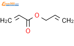 丙烯酸烯丙酯结构式图片|999-55-3结构式图片