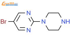 5-溴-2-哌嗪基嘧啶结构式图片|99931-82-5结构式图片
