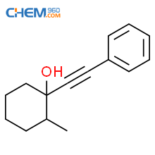 CAS No 24580 49 2 Cyclohexanol 2 Methyl 1 Phenylethynyl Chem960 Com