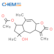 CAS No.25873-32-9 | Azuleno[6,5-b]furan-2(3H)-one,7-(acetyloxy)-3a,4,4a ...