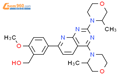 [5-[2,4-二((3S)-3-甲基吗啉-4-基)吡啶并[2,3-D]嘧啶-7-基]-2-甲氧基苯基]甲醇结构式图片|1009298-09-2结构式图片
