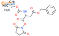 N-叔丁氧羰基-L-天冬氨酸 4-苄酯 1-(N-羟基丁二酰亚胺)酯