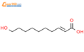 10-羟基-2-癸烯酸结构式图片|14113-05-4结构式图片