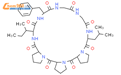 太子参环肽B结构式图片|145459-19-4结构式图片