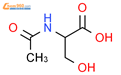 N-乙醯絲胺酸结构式图片|16354-58-8结构式图片