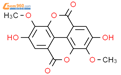 3,3'-O-二甲基鞣花酸结构式图片|2239-88-5结构式图片