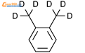 邻二甲苯-α,α,α,α′,α′,α′-d6结构式图片|25319-54-4结构式图片
