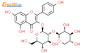 山奈酚3-O-桑布双糖苷结构式图片|27661-51-4结构式图片