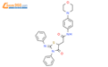 (Z)-N-(4-Morpholinophenyl)-2-(4-oxo-3-phenyl-2-(phenylimino)thiazolidin-5-yl)acetamide结构式图片|301227-27-0结构式图片