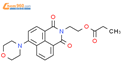 2-(6-Morpholino-1,3-dioxo-1H-benzo[de]isoquinolin-2(3H)-yl)ethyl propionate结构式图片|312606-19-2结构式图片