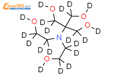 二(2-羟乙基)亚氨基三(羟甲基)甲烷-D19氘代内标结构式图片|352534-93-1结构式图片