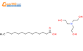 2-[bis(2-hydroxyethyl)amino]ethanol,tetradecanoic acid结构式图片|41669-40-3结构式图片