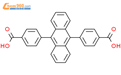 9,10-二(4-羧基苯基)蒽结构式图片|42824-53-3结构式图片
