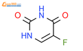 氟脲嘧啶,5-氟脲嘧啶结构式图片|51-21-8结构式图片