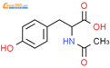 N-乙酰-L-酪氨酸结构式图片|537-55-3结构式图片