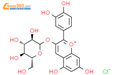 矢车菊素-3-O-葡萄糖苷结构式图片|7084-24-4结构式图片