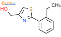[2-(2-乙基苯基)]-4-甲羟基噻唑结构式图片|886367-55-1结构式图片