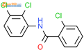 2-氯-N-(2,3-二氯苯基)苯甲酰胺结构式图片|90665-34-2结构式图片