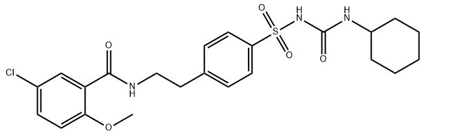 (CAS:10238-21-8)5-CHLORO-N-[2-[4-[[[(CYCLOHEXYLAMINO)CARBONYL]AMINO]-SULFONYL]PHENYL]ETHYL]-2-METHOXYBENZAMIDE