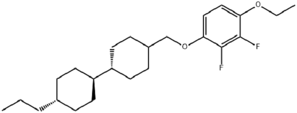 (CAS:123560-52-1)1-Ethoxy-2,3-difluoro-4-[[(trans,trans)-4'-propyl[1,1'-bicyclohexyl]-4-yl]methoxy]benzenedione
